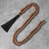 Tibetan Rudraksha seed mala