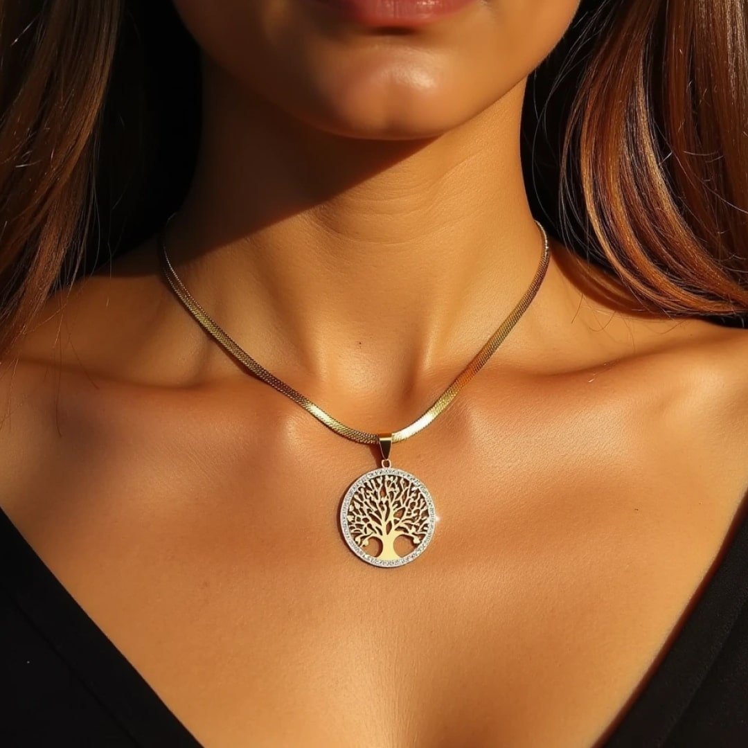 Sparkling Tree of Life Pendant – Bild 2