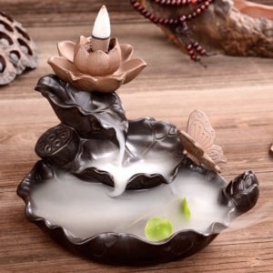 Japanisch Lotus Flower Räucherstäbchenhalter