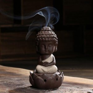 Buddha Small Lotus Räucherstäbchenhalter