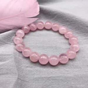 Adjustable Tibetan Rose Quartz Bracelet