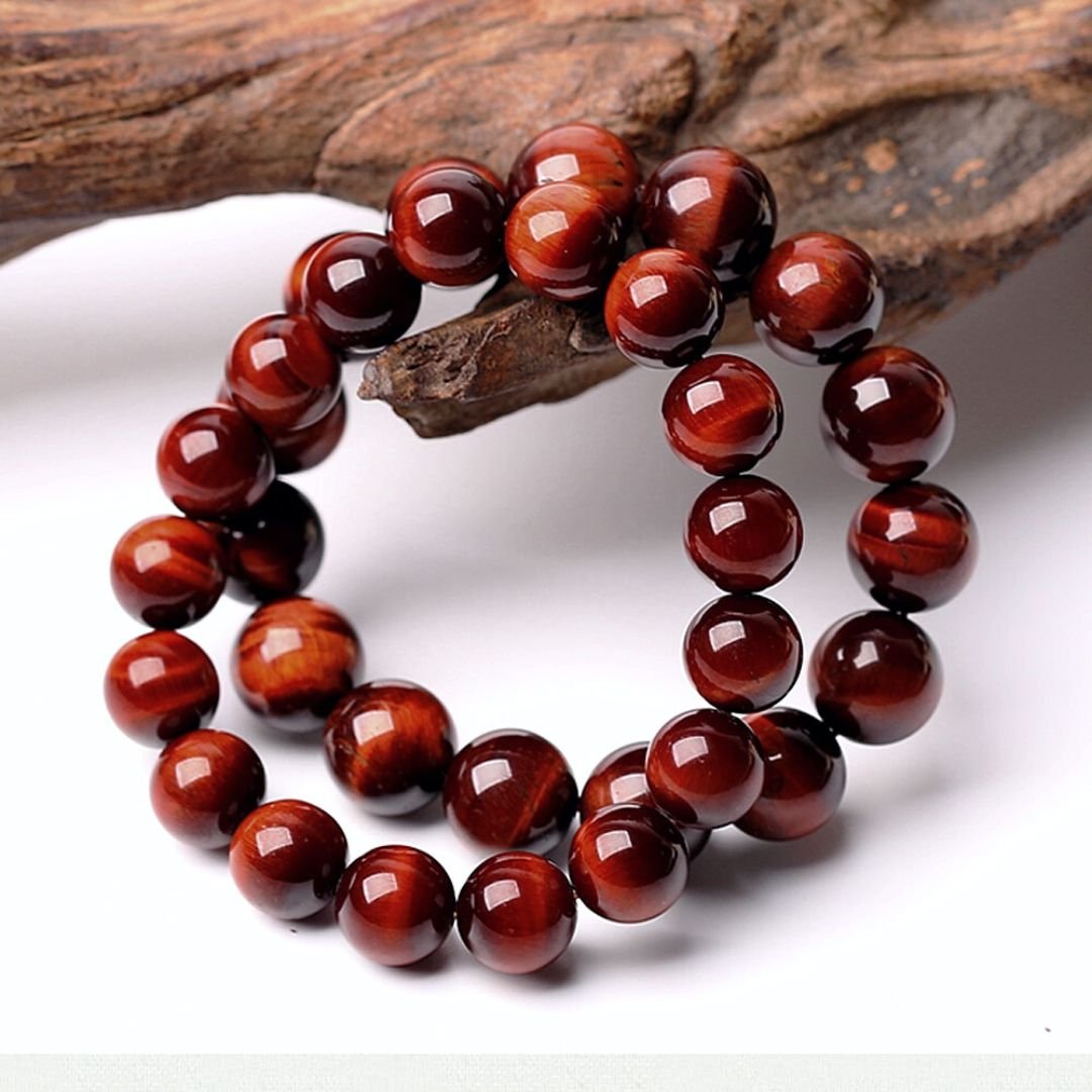 Bracelet "Earth Shield" in Bull's Eye – Bild 3