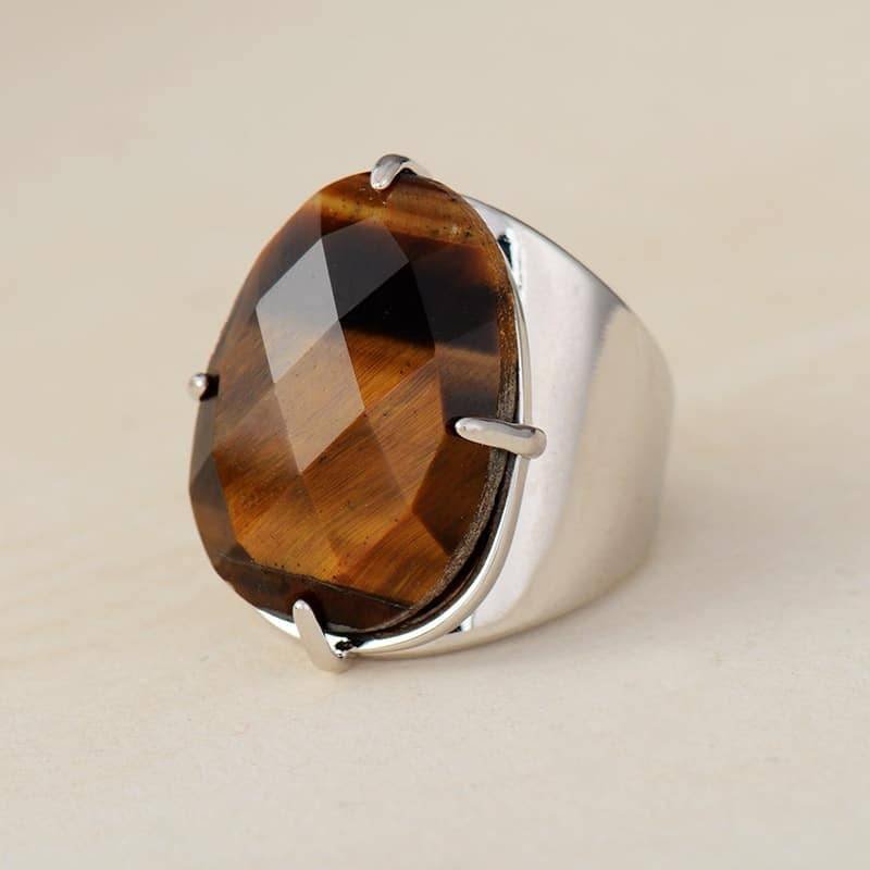Tiger Eye Ring – Bild 4