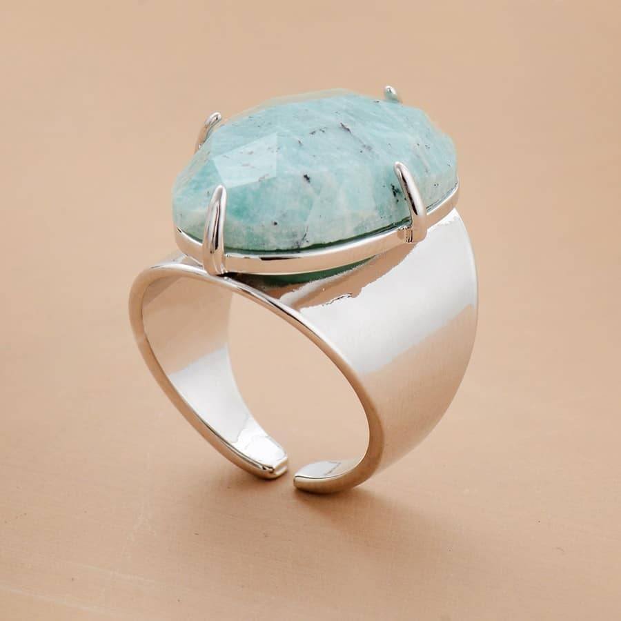 Amazonite Ring – Bild 4