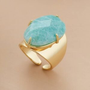 Amazonit Ring
