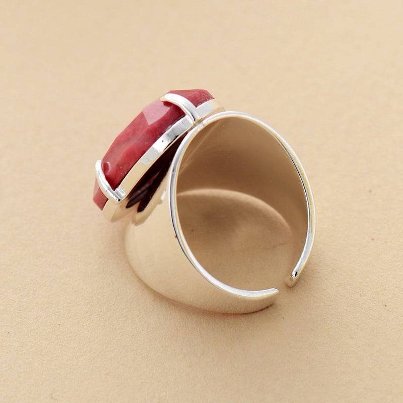 Rhodonite Ring – Bild 3