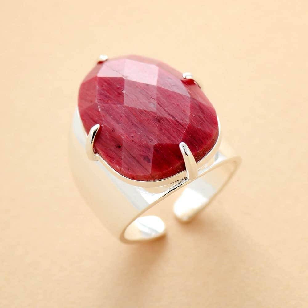 Rhodonit Ring