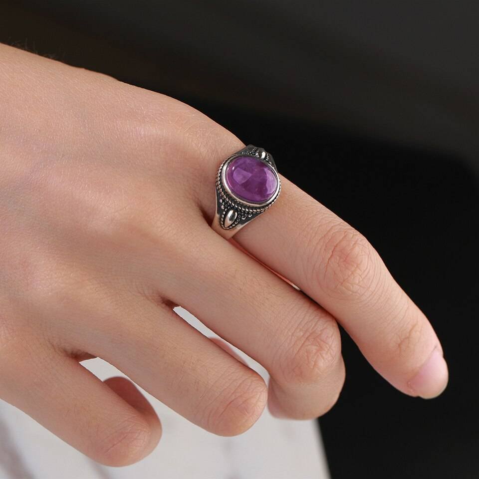 Amethyst Ring – Bild 2