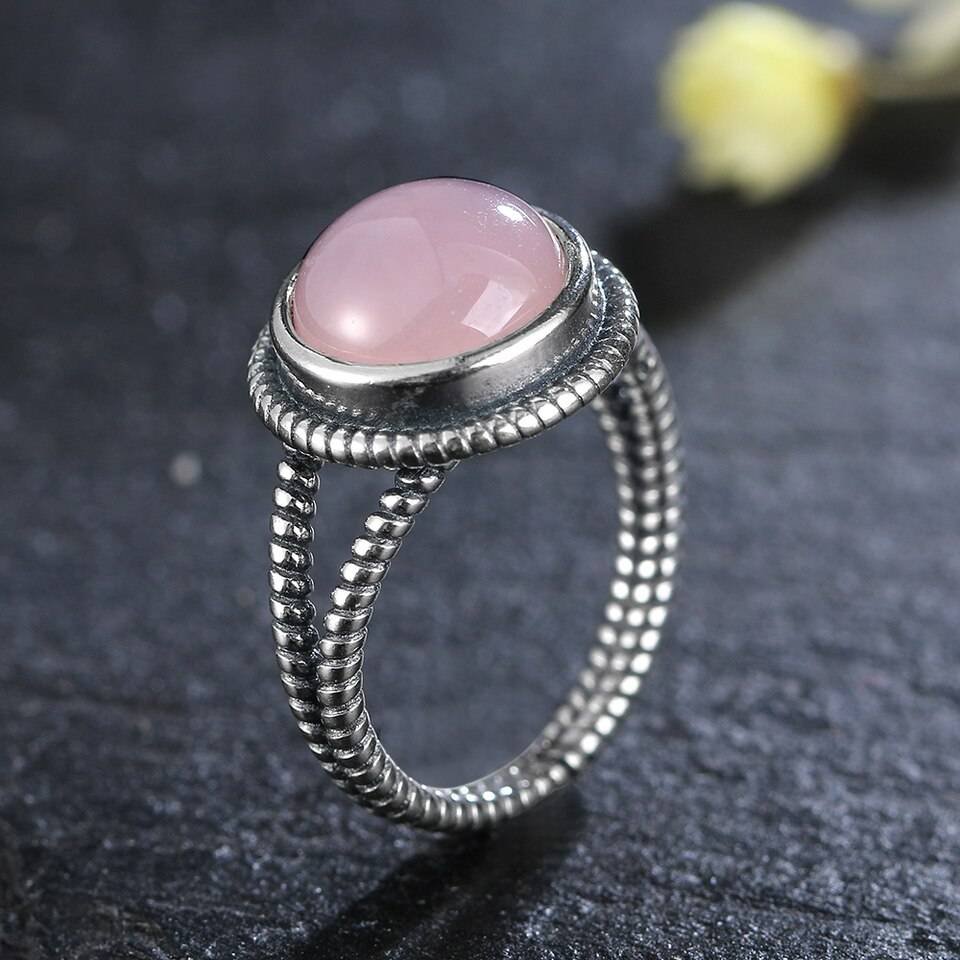 Rose Quartz Ring – Bild 3