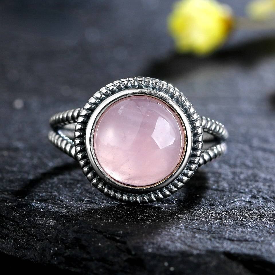 Rose Quartz Ring – Bild 4
