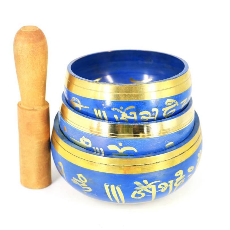 Tibetan Bowl - Blue - Image 3