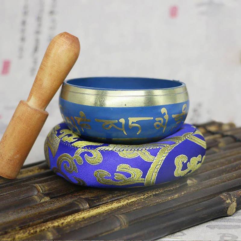 Tibetan Bowl - Blue - Image 2