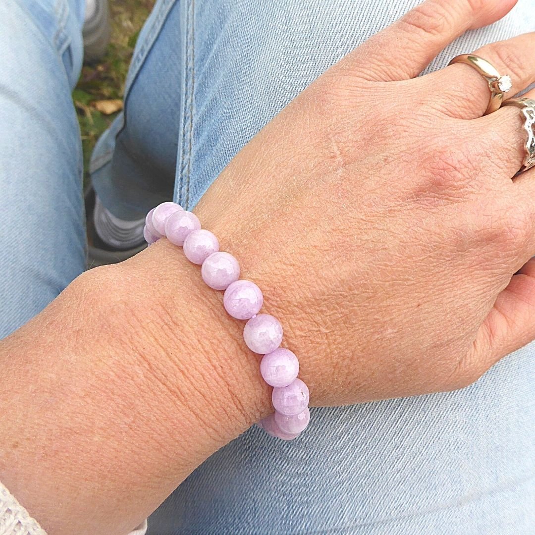 Bracelet "Emotional Calm" in Kunzite – Bild 2