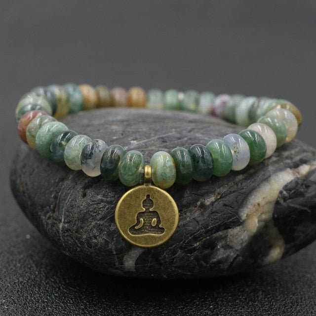 7 chakras pendant Buddha bracelet