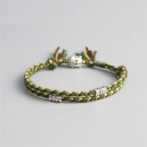 Handmade Tibetan Bracelet - Green