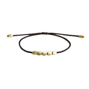 Tibetan Black Cord Bracelet