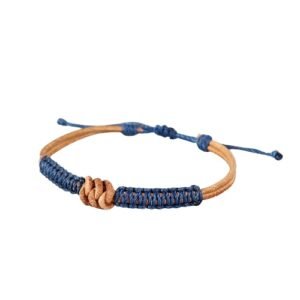 Tibetan blue protection knot bracelet