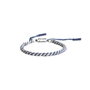Triple blue Tibetan bracelet cord