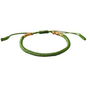 Green Tibetan bracelet