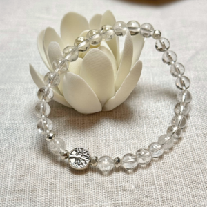 Armband „Essenz des Lebens“ aus Bergkristall