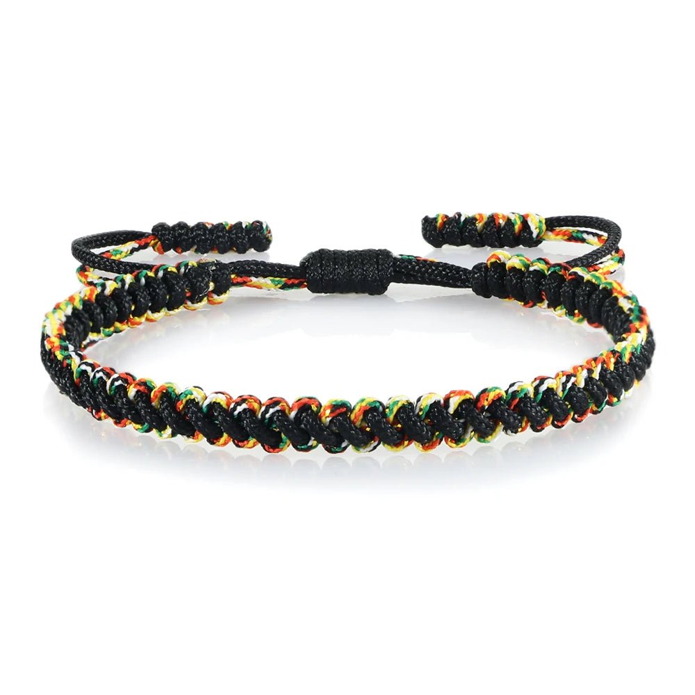 Tibetan Buddhist Lucky Woven Rope Bracelet - Image 11