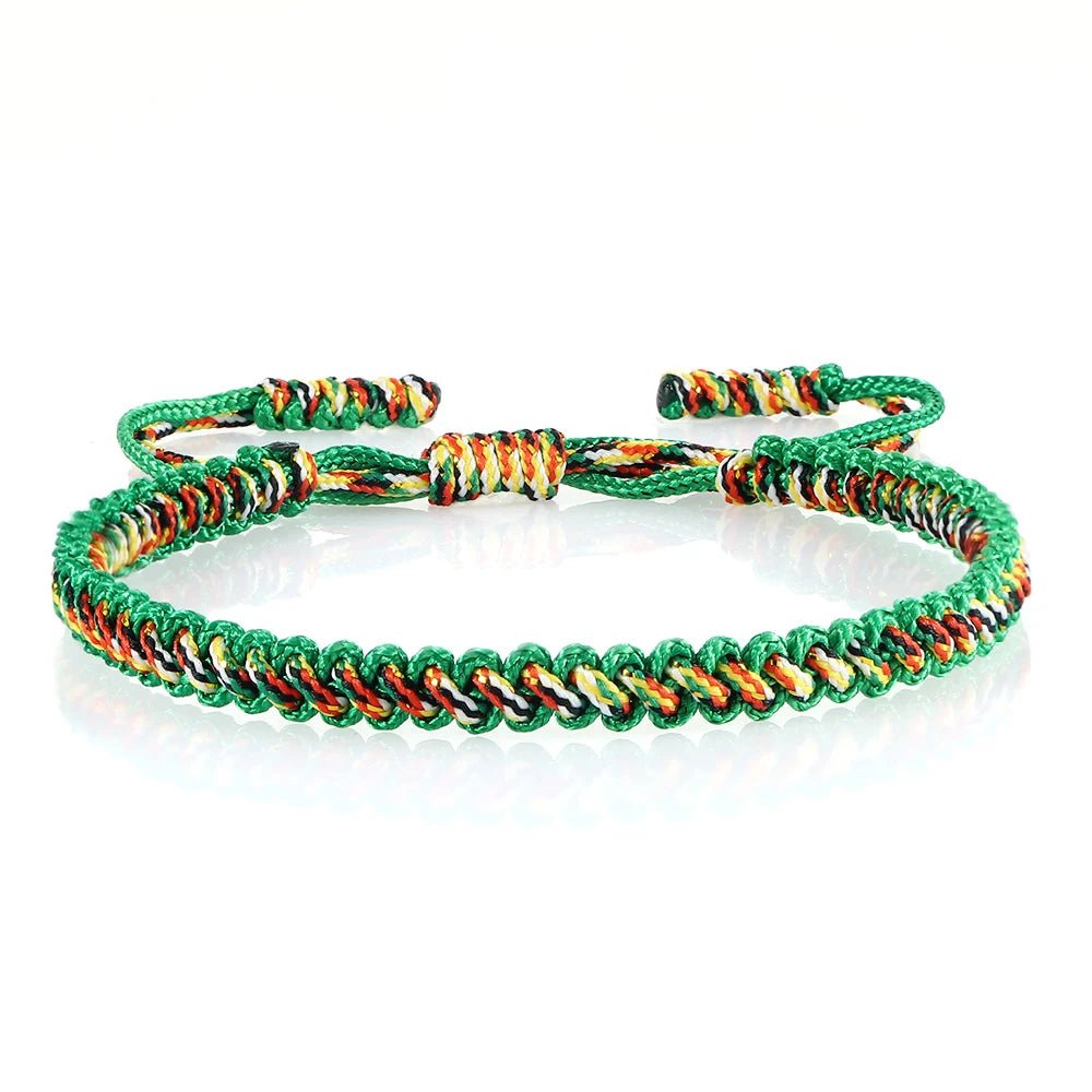 Tibetan Buddhist Lucky Woven Rope Bracelet - Image 4