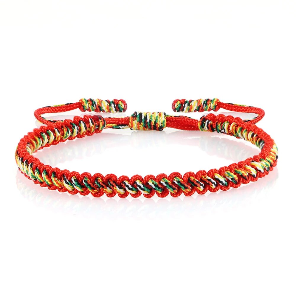 Tibetan Buddhist Lucky Woven Rope Bracelet - Image 16