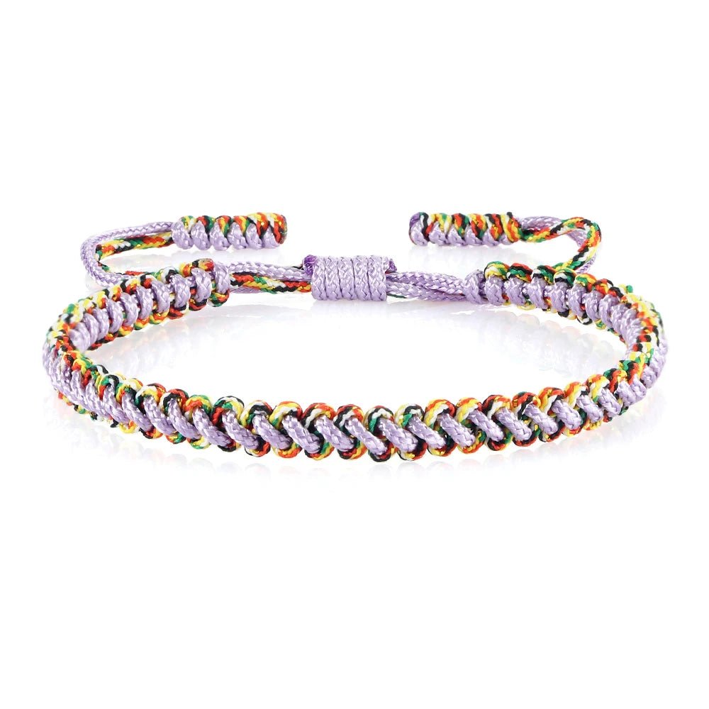 Tibetan Buddhist Lucky Woven Rope Bracelet - Image 9
