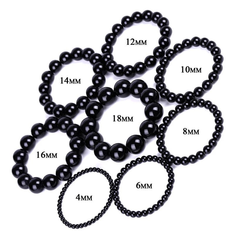 Buddhist Prayer Blessing Blackstone Bracelet - Image 4