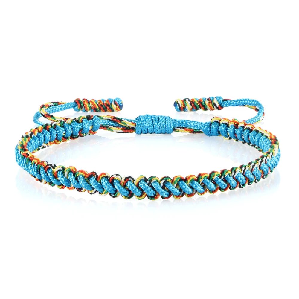 Tibetan Buddhist Lucky Woven Rope Bracelet - Image 7