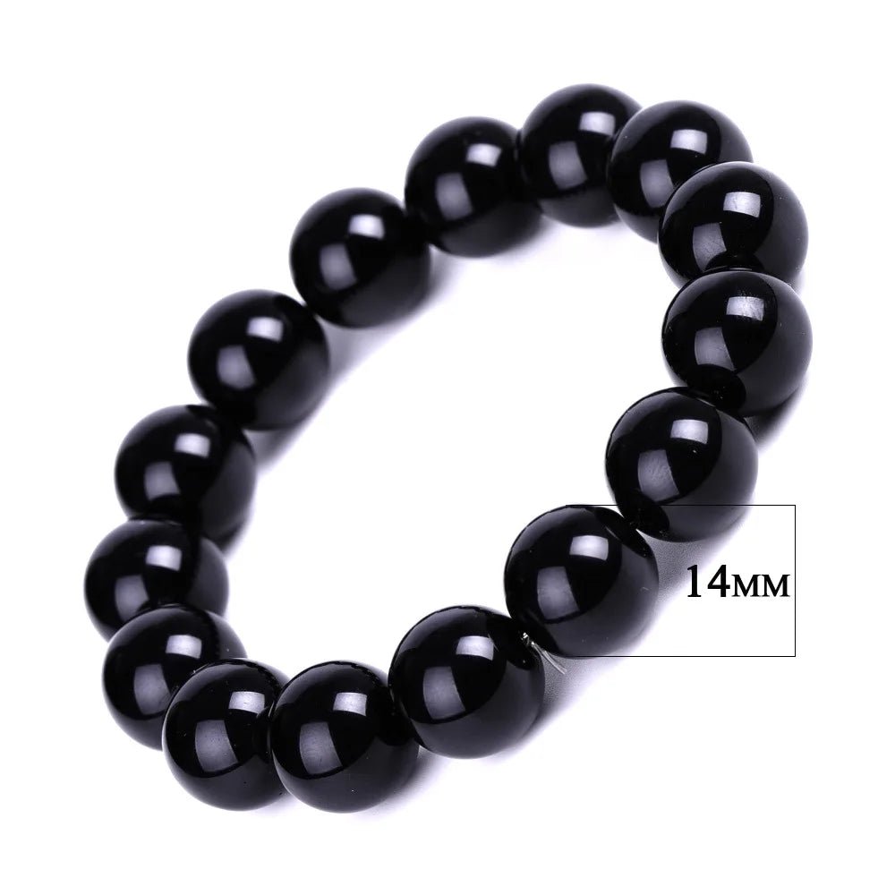 Buddhist Prayer Blessing Blackstone Bracelet - Image 6