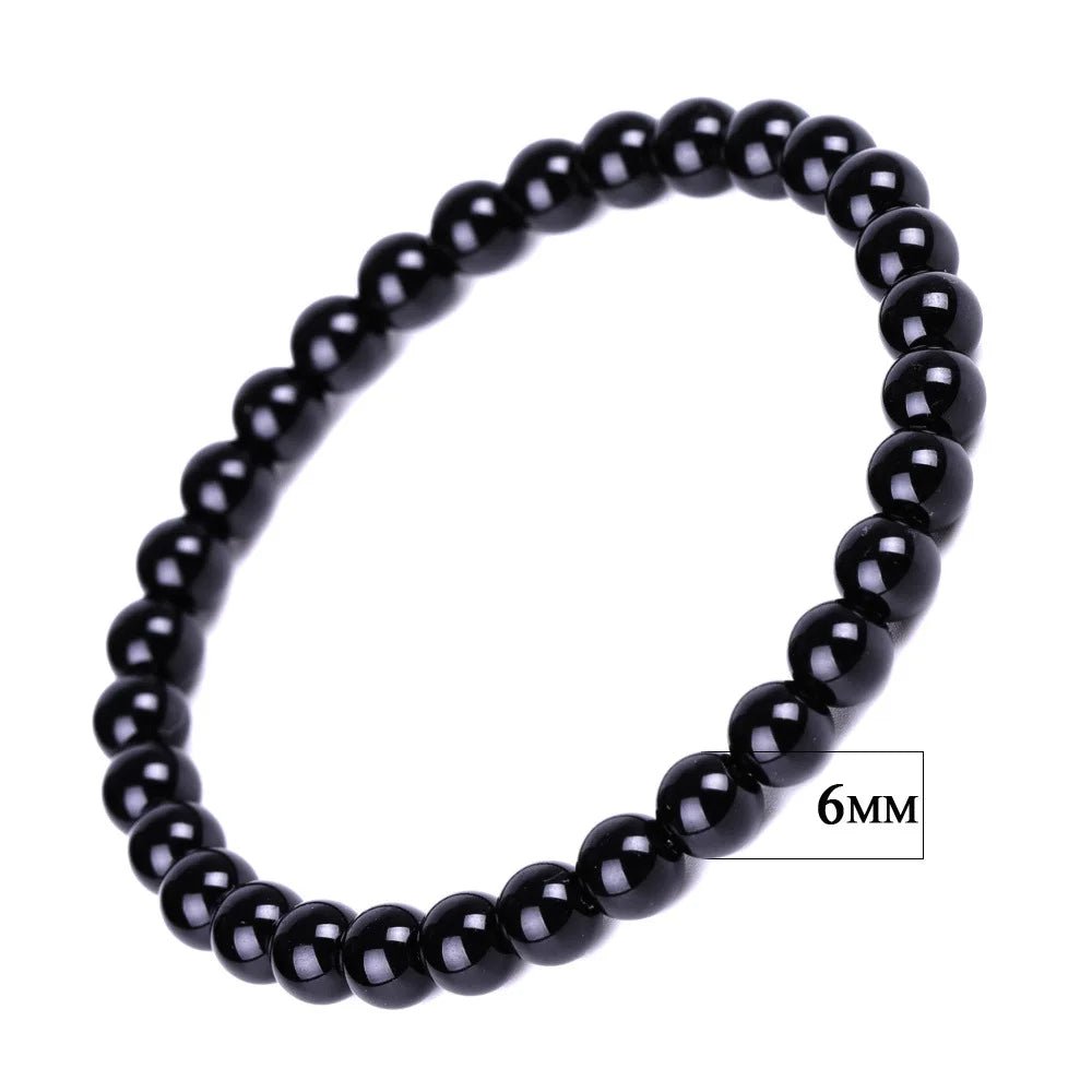 Buddhist Prayer Blessing Blackstone Bracelet - Image 9
