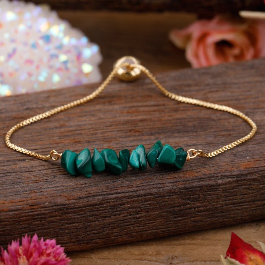 Bracelet Fine in Natural Irregular Stones - Image 6