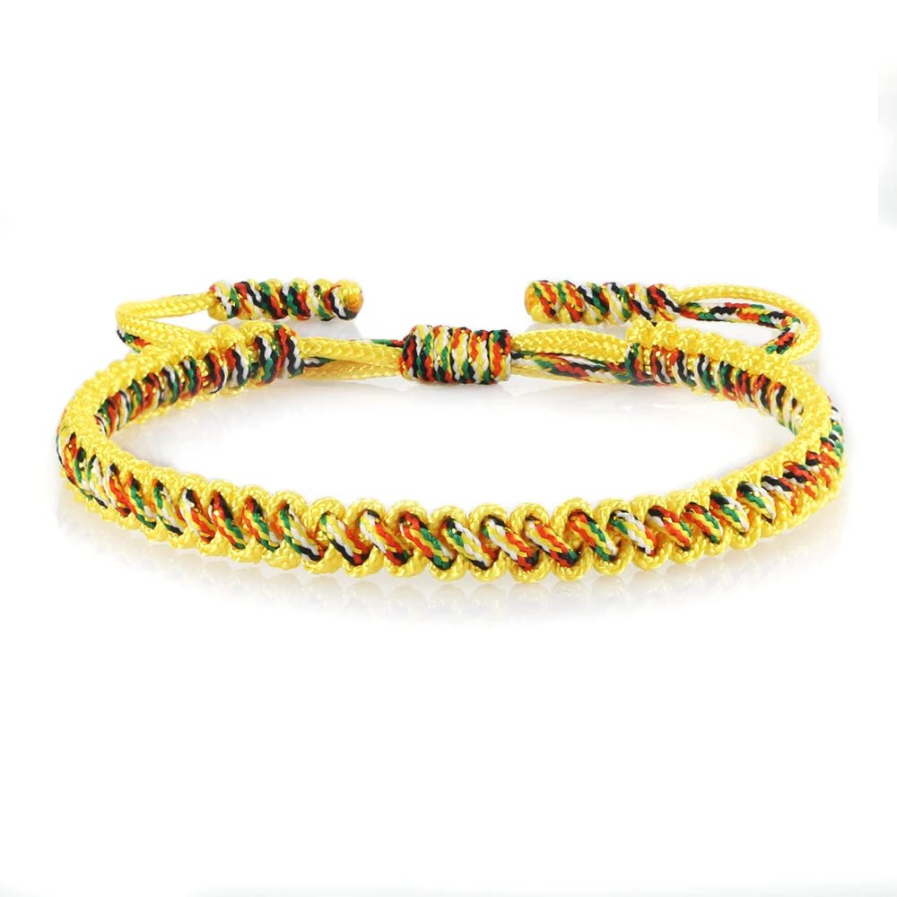 Tibetan Buddhist Lucky Woven Rope Bracelet - Image 12