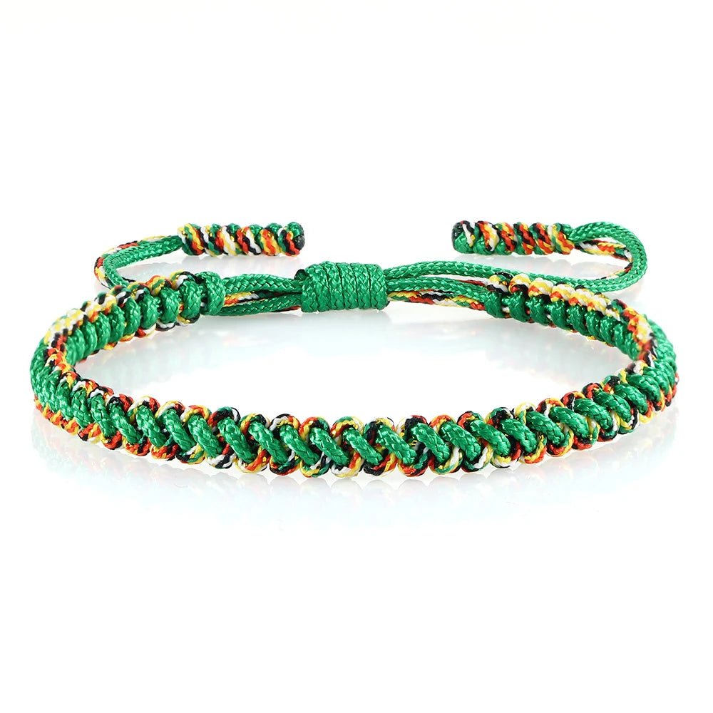 Tibetan Buddhist Lucky Woven Rope Bracelet - Image 5