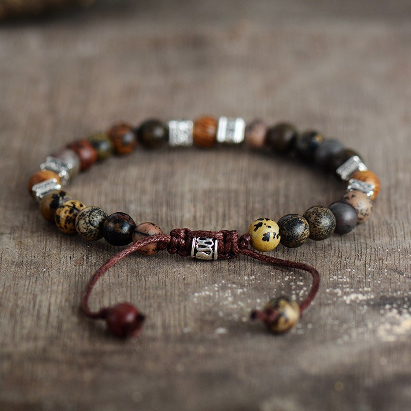 Bracelet "Inner Stability" in Jasper – Bild 4