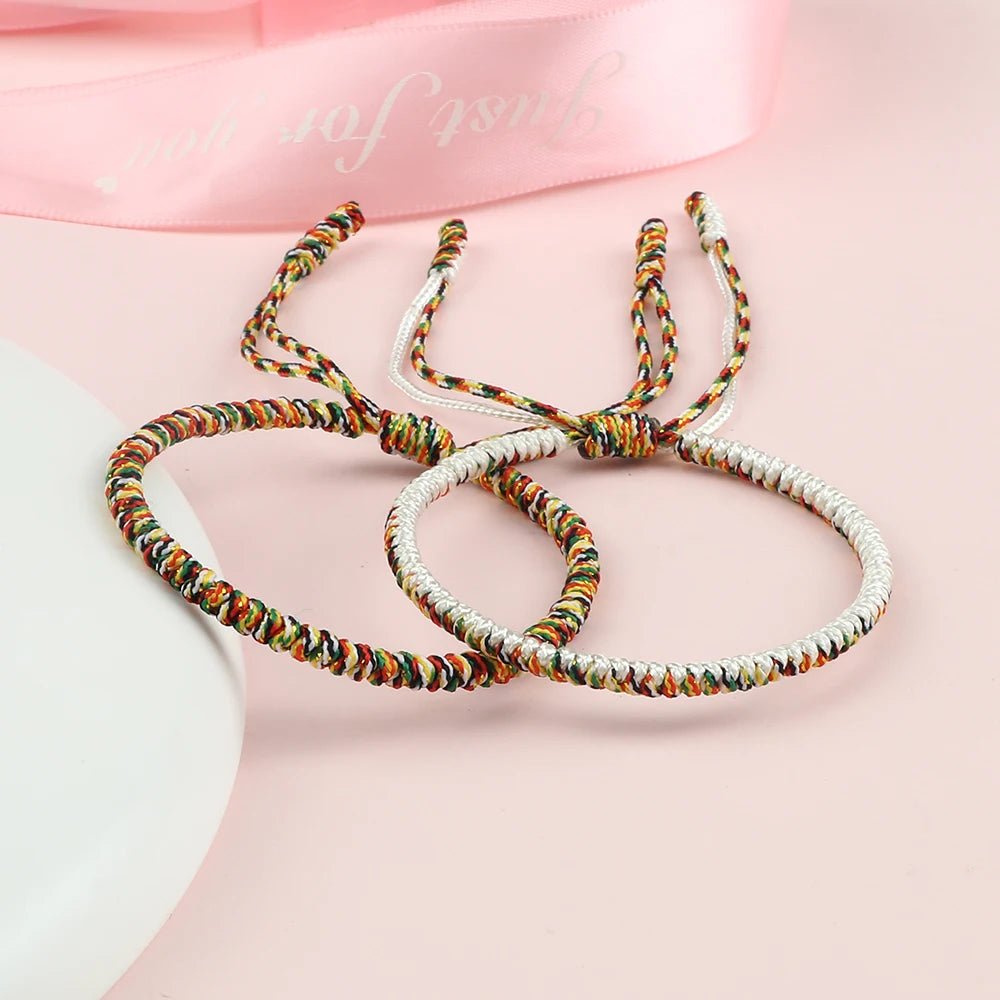 Culture Buddhism Braid Bracelets - Image 3