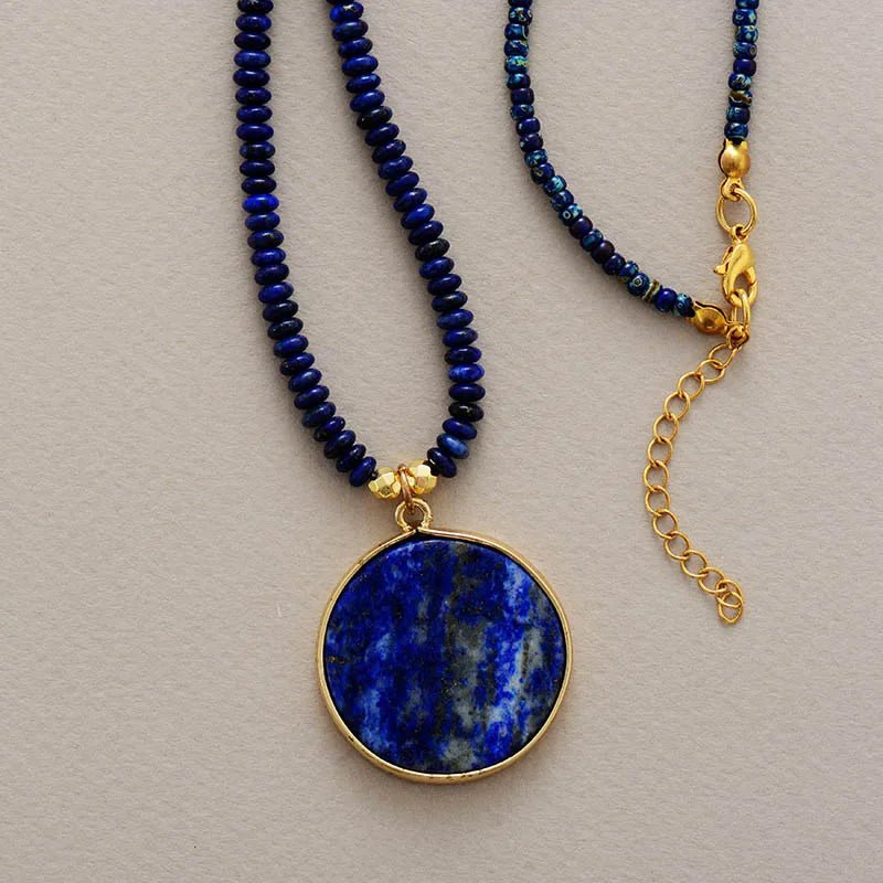 "Sakti" Necklace in Natural Stones – Bild 3