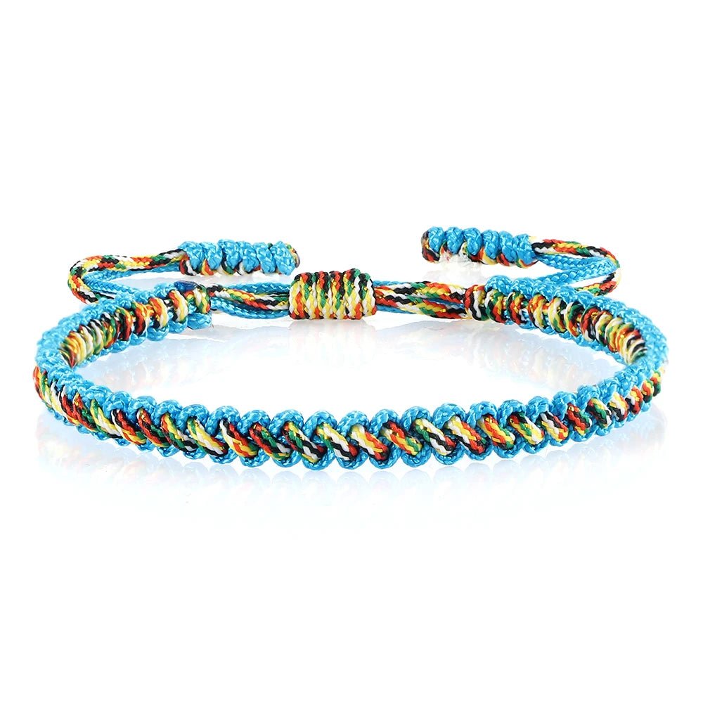 Tibetan Buddhist Lucky Woven Rope Bracelet - Image 6