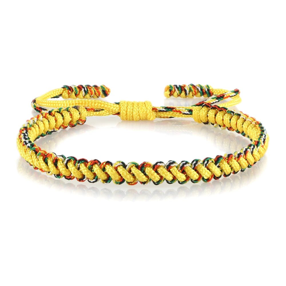 Tibetan Buddhist Lucky Woven Rope Bracelet - Image 13