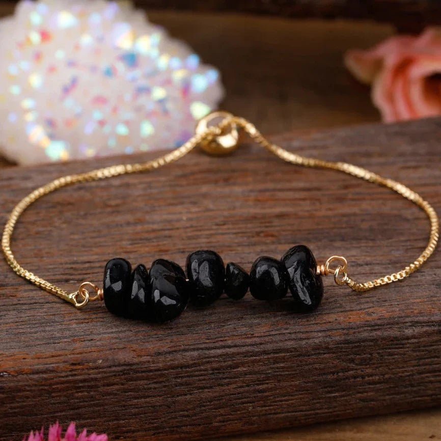 Bracelet Fine in Natural Irregular Stones - Image 12