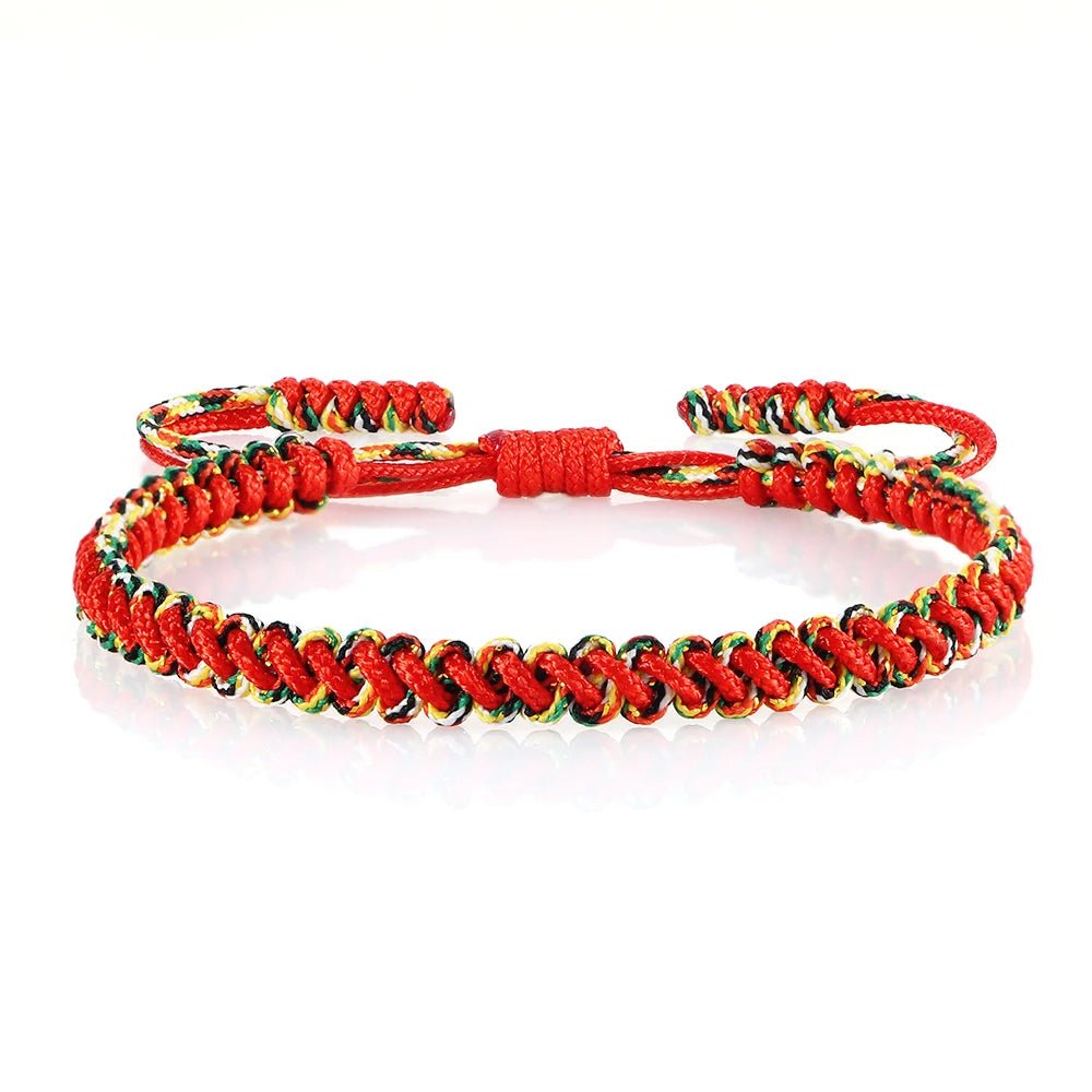 Tibetan Buddhist Lucky Woven Rope Bracelet - Image 17