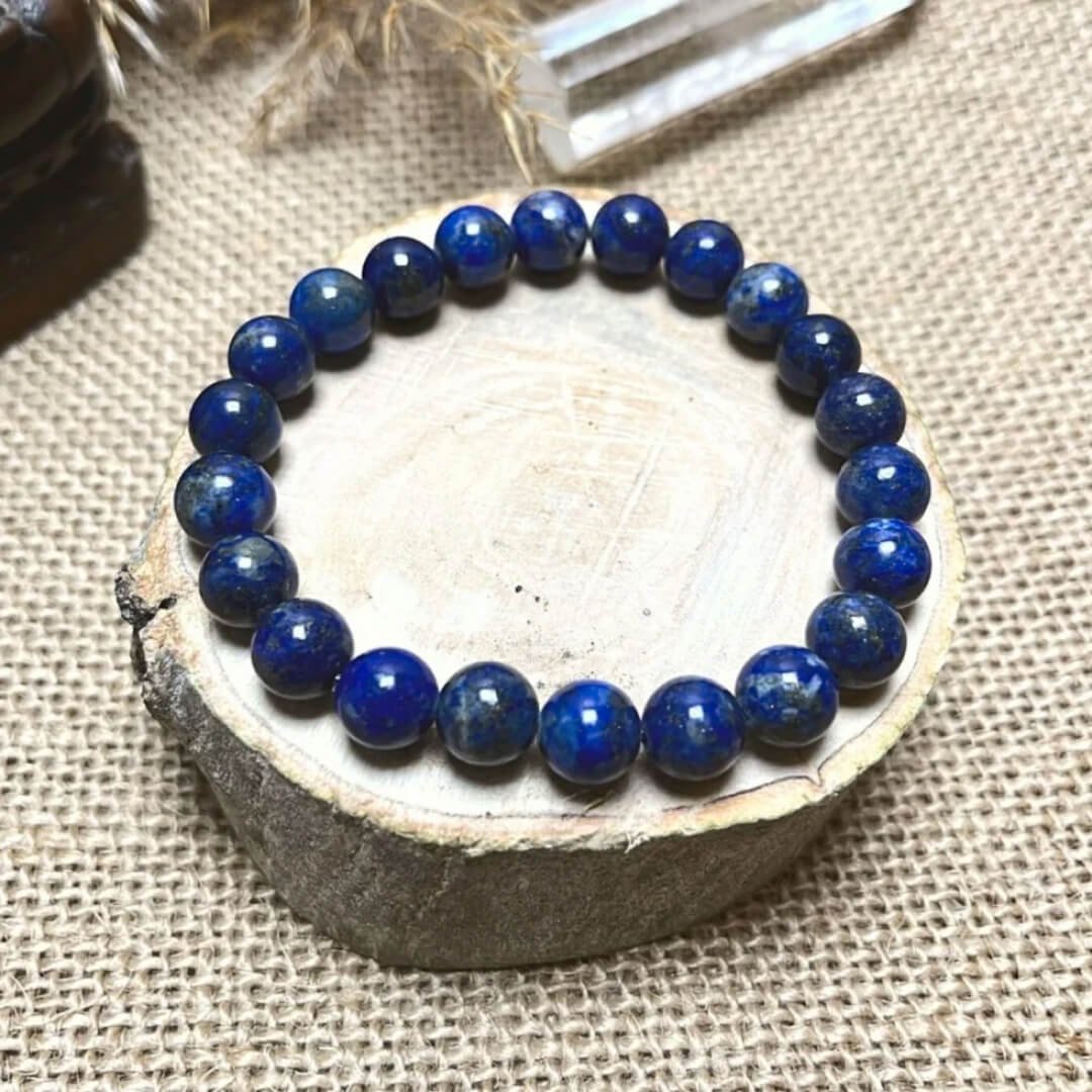 Bracelet "Expression" in Lapis Lazuli
