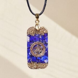Orgonite Anhänger "Cosmic Energie" in Lapislazuli