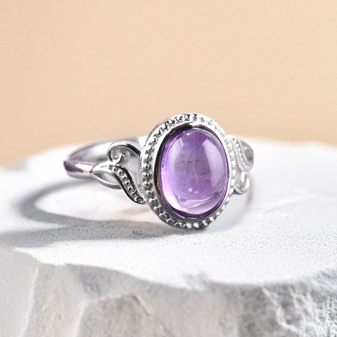 Amethyst-Ring „Reinigende Harmonie“