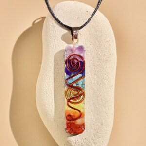 Orgonite Anhänger "Harmony of the 7 Chakras"