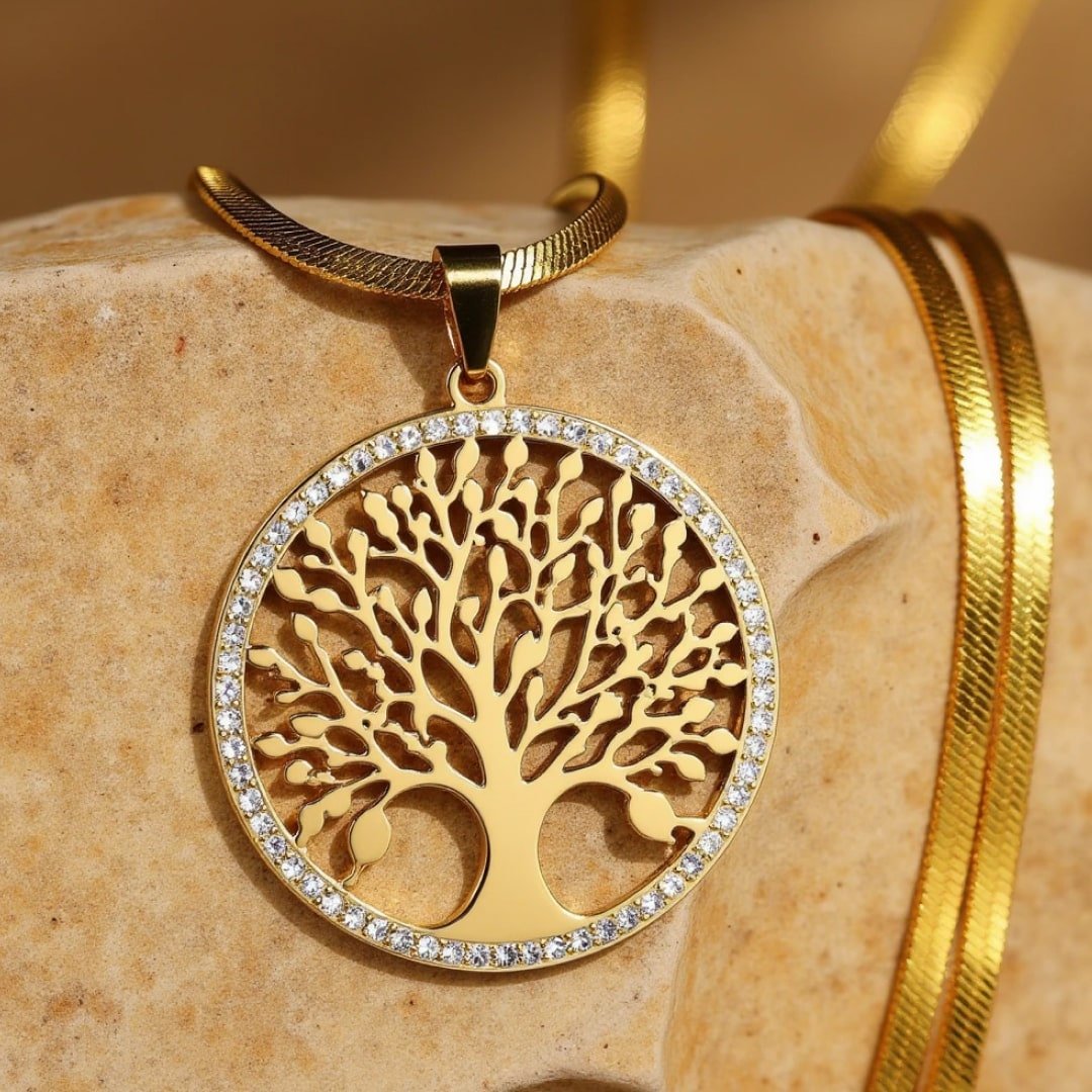 Sparkling Tree of Life Pendant – Bild 3