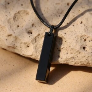 Schutzanhänger aus schwarzem Obsidian