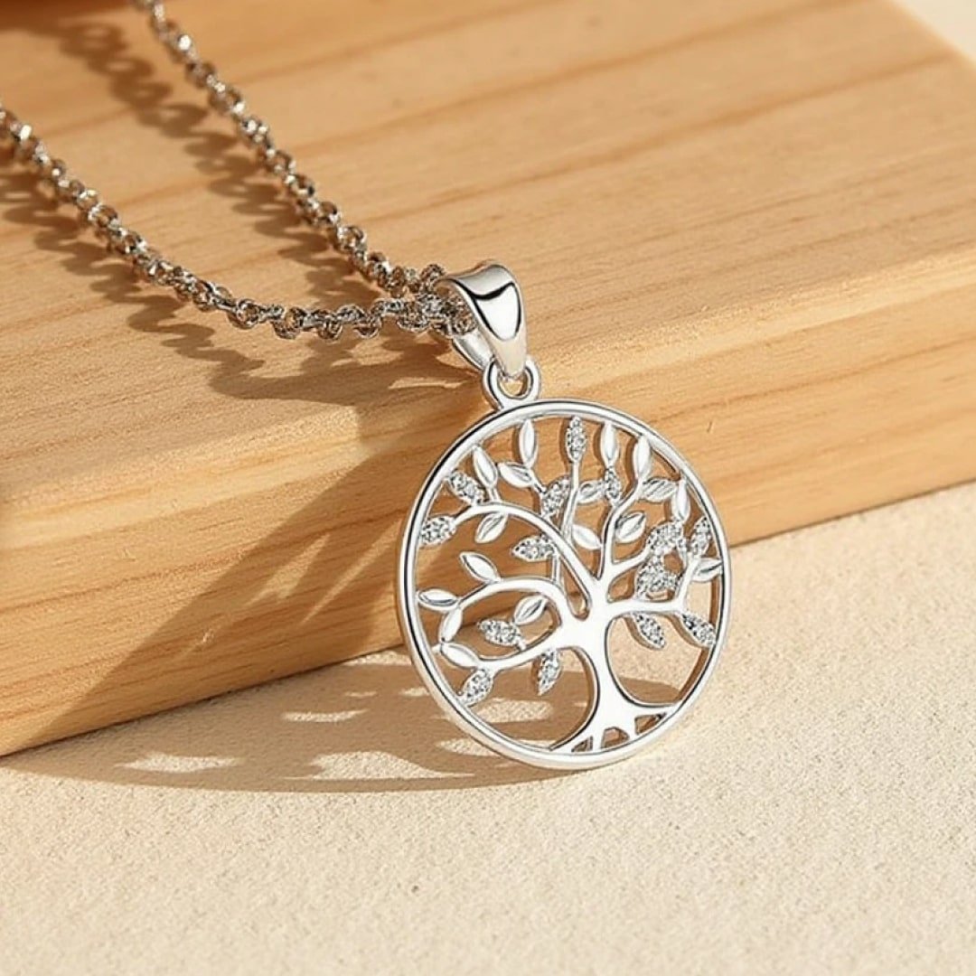 Silver "Tree of Life" Pendant – Bild 4