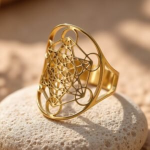Verstellbar Metatron Ring